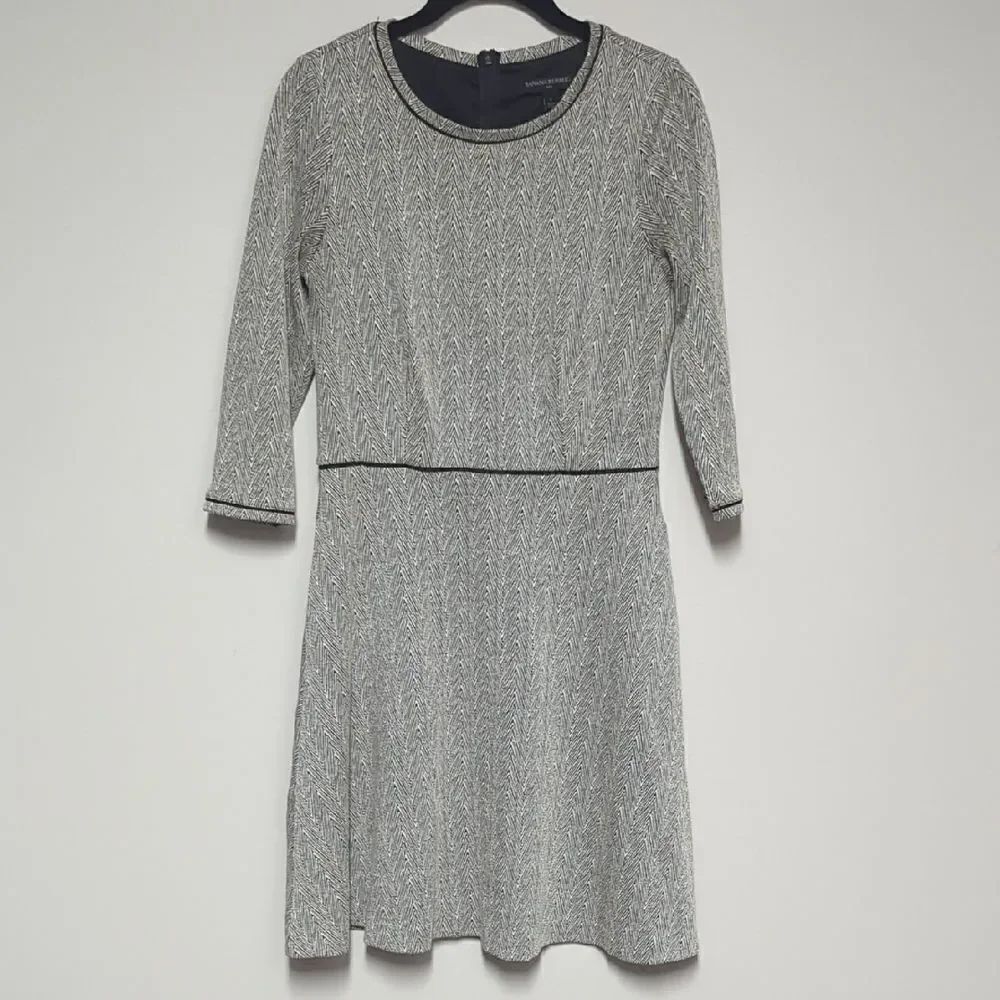 Banana Republic Elegant Gray Women's Dress
